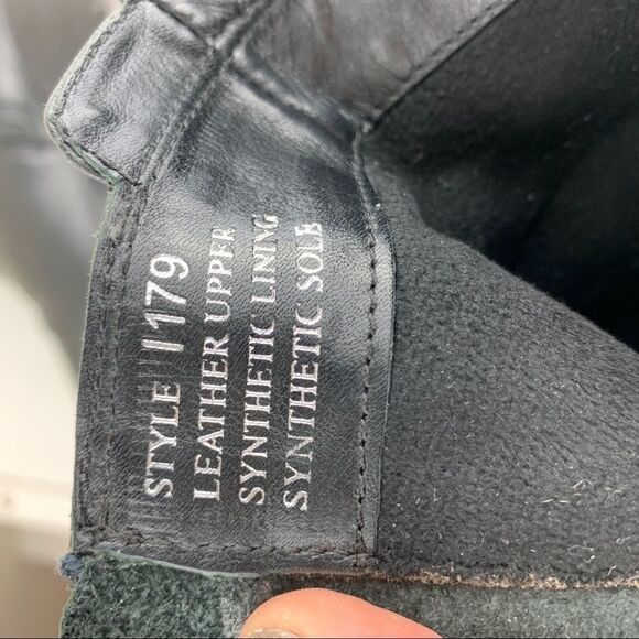 Fabianelli Black Leather Heeled Side-zip Booties S6 - Picture 10 of 14